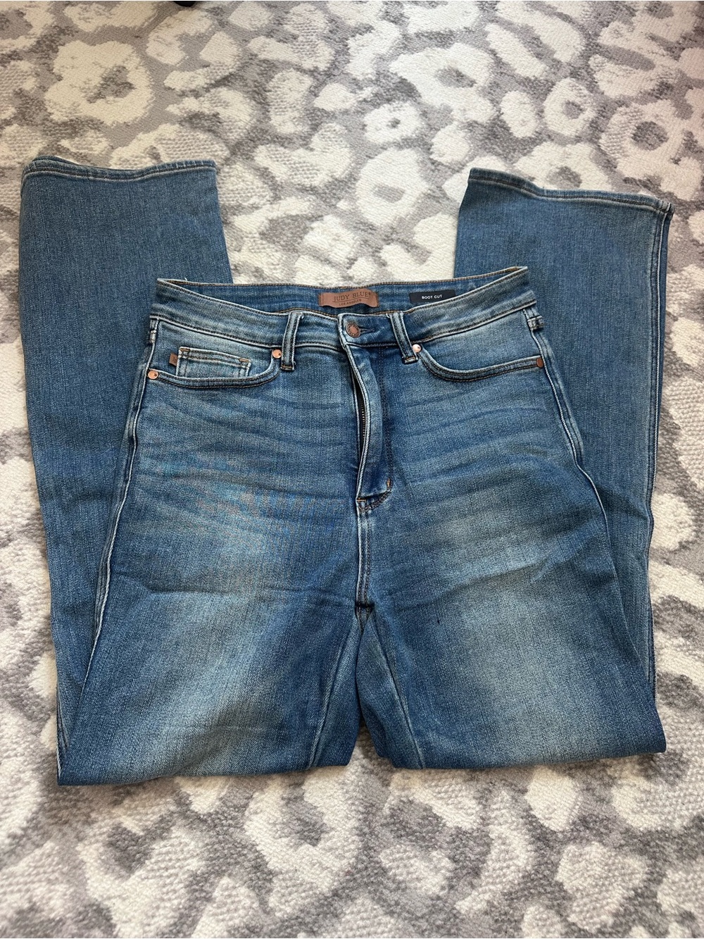 Judy Blue Boot Cut Jeans Women’s Size 11 | 30 R Regular Faded Wash No Holes